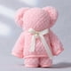 thumbnail image 4 of Toalla de oso de regalo Preciosa toalla de terciopelo con corales de oso Caja de regalo Una toalla, 4 of 6