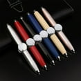 thumbnail image 6 of ROZYARD Writable Spinner Pen Metal Ballpoint with LED Light Decompression Fidget Toys, 6 of 21