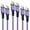 Purple, variant on USB C Cables,USB C to USB C Cable 6ft 3 Pack FiveBox PD Fast USB Type C Charging Cord Nylon Braided USB C Charger Cables(Rose,Blue,Purple)