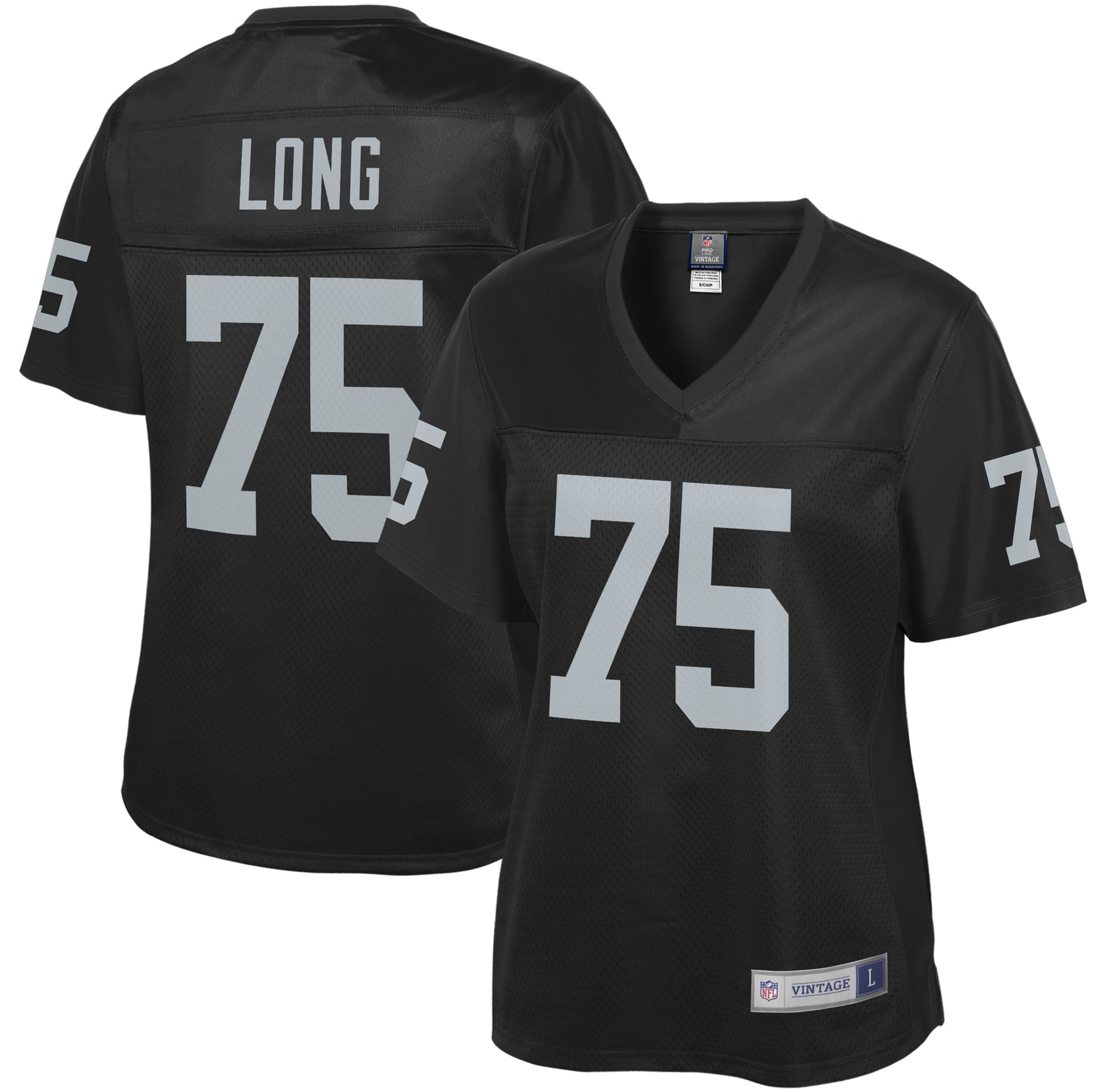 Howie Long Las Vegas Raiders Nfl Pro Line Women S Retired Player Jersey Black Walmart Com Walmart Com