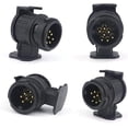 thumbnail image 4 of High-Quality Caravan Towing Socket, Easy Installation For Various Vehicles And Trailer Equipment, Euro Style Plug Adapter With Stable Connections, Ideal For Business Vehicles, Rvs, Ships, 4 of 5
