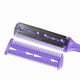 thumbnail image 3 of Cortador de Cabello Peine Corte de Pelo Lateral Doble Tijera Corte de Cabello Recorte Peine con Cuchilla de Acero Inoxidable Herramienta de Limpieza de Cabello para el Cabello Largo o Corto (2) Ecomeon  no, 3 of 6