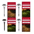 thumbnail image 2 of Jardín Con Energía Solar Para Exteriores Lámpara Led Impermeable Para Césped Luz De Acero Inoxidable Y Luz Solar De Sombra Para Jardín Patio matsuzay HA045713-03, 2 of 6