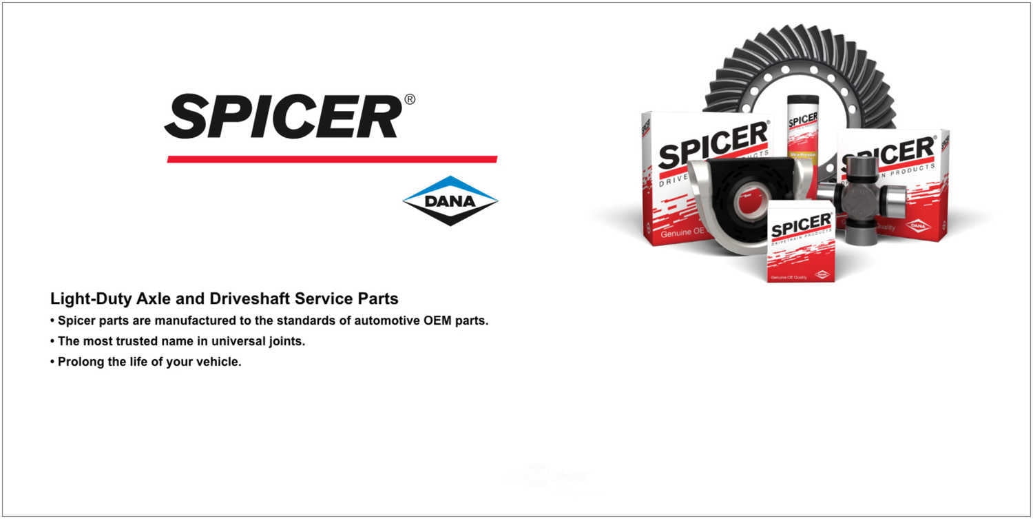 Spicer 210391-1X Dana Driveshaft Center Support Bearing Fits select: 1980 CHEVROLET C6500, 1974 FORD MOTORHOME CHASSIS