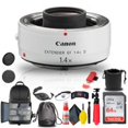 thumbnail image 2 of Canon Extender EF 1.4X III (4409B002) + BackPack + 64GB Card + Lens Pouch + More(International Model), 2 of 2