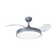 thumbnail image 1 of Ventilador De Techo Retráctil 42", Luz LED, Gris Mate, 3 Aspas, 6 Velocidades, 1 of 5
