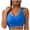 Blue, variant on Sports Yoga Bra for Women Seamless High Support Bras Workout Running Tank Wirefree full Coverage Bralettes with Removeable Pad