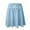 Blue, variant on SnZhen Women's Solid Swim Skirt Quick Dry Bathing Suit with Zipper Pocket