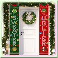 thumbnail image 2 of Wild and Sweater Party Porch Sign - Holiday Happy New Year Decoration Banner, 2 of 5