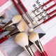 thumbnail image 4 of Juego de pinceles de maquillaje navideños de 10 piezas, pinceles de maquillaje de fibra y madera, 4 of 8