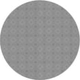 thumbnail image 1 of Ahgly Tapis Rond Lavable en Machine Intérieur Transitionnel Gris Platine, 4 Pieds Rond, 1 of 7