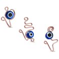 thumbnail image 1 of 3Pcs Exquisite African Nose Cuff Wear-resistant Rustproof Fake Nose Rings Metal Non-Piercing Clip Artificial Piercings Women Rose Gold, 1 of 7