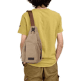thumbnail image 4 of Canvas Sling Bag Crossbody Backpack Hiking Daypack Rucksack for Men Women Outdoor Cycling Travel, 4 of 5