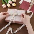thumbnail image 3 of Twill Tape Ribbon 5/8 Inch x 10 Yard Herringbone Imprinted with Best Day Ever Craft Striped for Gift Wrapping Birthday Wedding Valentines Ribbons Floral Decoration, 3 of 5