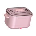 thumbnail image 1 of TISHITA Foldable Hair Removal Wax Melter US 110V Plug Multifunctional 500ml Capacity Pink, 1 of 8