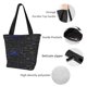 thumbnail image 4 of Balery Mathematica Science Bolsa de Hombro con Diseño, Bolsa Grande y Duradera, Bolsa Versátil para Compras, 4 of 6