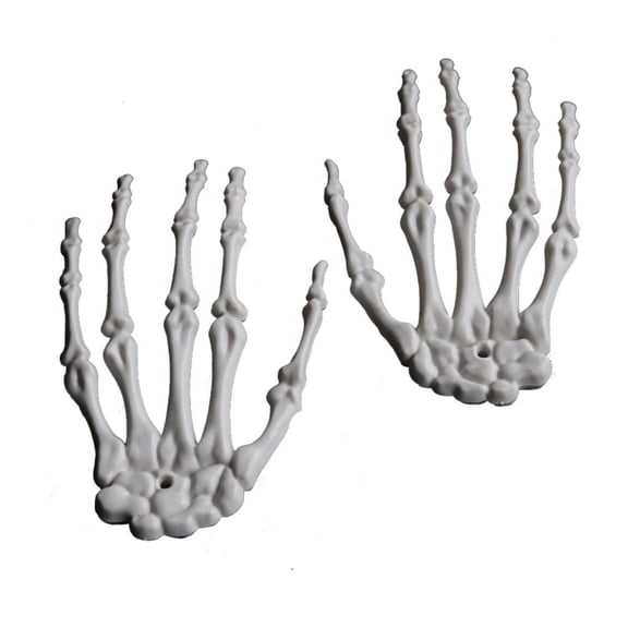 Clearance Sale | Life Size Natural Skeleton Hand, Realistic Halloween Prop for Party Decor and Display