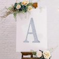 thumbnail image 6 of BalsaCircle 8" Silver Solid Letter Number Self-Adhesive Rhinestones Gems Sticker, 6 of 8