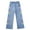 Colorful Butterfly, variant on Girls Jeans Denim Elastic Wasit Wide Leg Baggy Pants Kids Clothes 6-14 Years