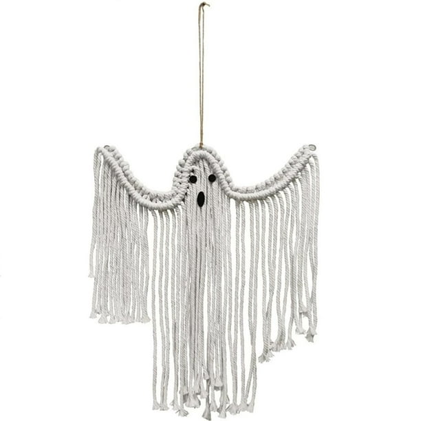 Colgantes De Halloween Adornos Colgantes De Halloween Colgantes De Halloween Kit De Macramé Colgantes Tejidos A Mano Para La Decoración De Fiestas De Halloween