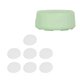thumbnail image 3 of Soidarity Almohadilla de algodón reutilizable para maquillaje, tejido de papel de algodón para eliminación de cosméticos con caja de almacenamiento de Cuerpo del baño verde Soidarity CE000119-01, 3 of 6