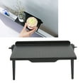 thumbnail image 1 of Screen Top Shelf, ABS Monitor Rack Thickened ABS Easy Assembly Adjustable Legs  for TV for Screen for Phone Black, 1 of 7
