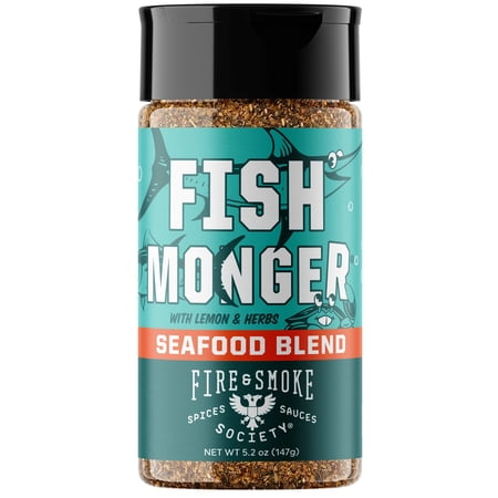 Fire & Smoke Society Fish Monger (M) Seasoning X.X OZ