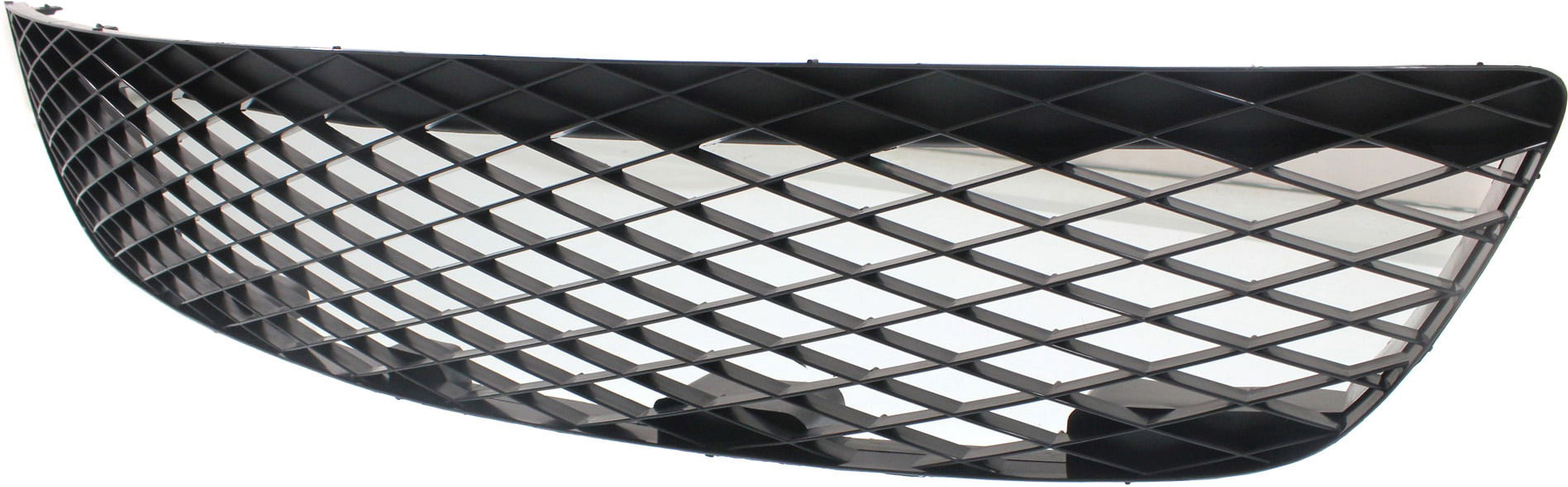 Bumper Grille Compatible With 2004-2006 Mazda 3 Front Textured Black
