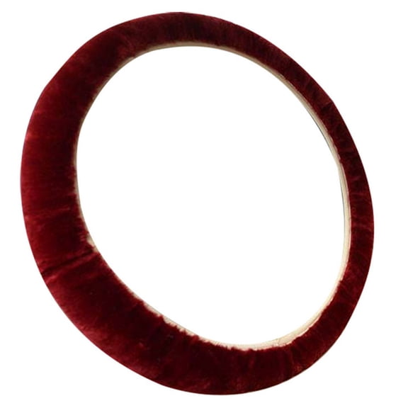 Giyblacko Hand Warmer Plush Car Steering Wheel Cover Soft Winter Warm Supplies Car Steering Wheel