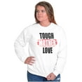 thumbnail image 3 of Tough Mother Motherhood Love Humor Women Crewneck Sweatshirt Brisco Brands S, 3 of 6