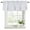 Blue, variant on 2 Pack Valances for Window, Eucalyptus Leaves Short Curtains for Kitchen Bedroom Living Room, Pink Plaid Summer Botanical Rod Pocket Small Window Treatment Valance Drapes 42 x 12 Inch