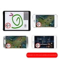 thumbnail image 4 of Xingzhi Mobile Phone Joystick Mini Plastic Smartphone Sucker Touch Rocker Gamepad Controller Assist Joypad Gaming Accessories Red, 4 of 9