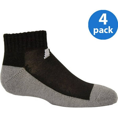 Comfort Performance Dri-Power 360 Ankle Socks, 4 Pairs (Big Boys ...