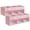 Pink, variant on GRANNY SAYS Cube Storage Bins with Clear Window, 11 Inch Collapsible Fabric Storage Bins 6-Pack, Purple Gradient