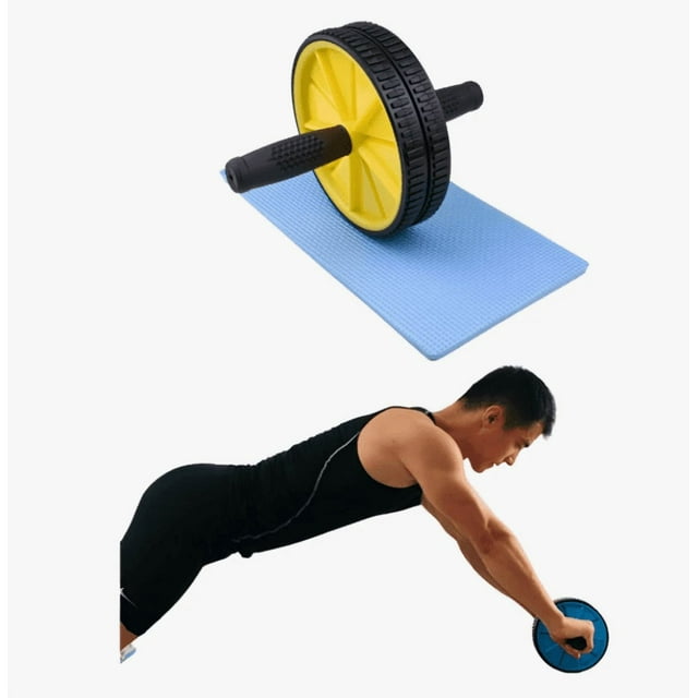 Xtellar Rueda Abdominal Antiderrape Gym Dos Llantas