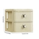 thumbnail image 3 of Organizador de Maquillaje de Plástico Caja de Almacenamiento con Cajones, Blanco, 17x13x14cm/20cm/26cm, Portacosméticos para Tocador, Encimera de Baño, para Cuidado de la Piel, Perfume, Esmalte de, 3 of 6