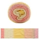 thumbnail image 1 of Segmento de hilo de algodón arcoíris de 115g teñido 5 hebras de hilo de algodón de leche DIY tejido a mano sofá cojín almohada hilo Tela de costura y artesanía Flor de durazno de diez millas Toystoory HA001410-03, 1 of 1