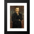 thumbnail image 2 of Heinrich Altherr 16x24 Black Modern Framed Museum Art Print Titled - Portrait of the Painter Hermann Meyer (My Friend Hermann Meyer) (1903), 2 of 5