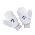 thumbnail image 3 of dianhelloya Women Mittens Hanging Neck Rope Plush Animal Embroidery/Label Thickened Cute Cold Resistant Super Soft Autumn Winter Girls Gloves for Daily 1 Pair E, 3 of 8