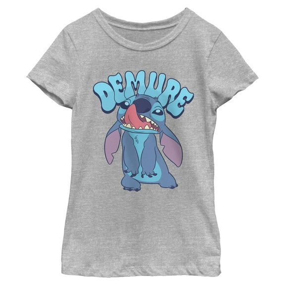 Girls Lilo & Stitch Demure Alien T Shirt