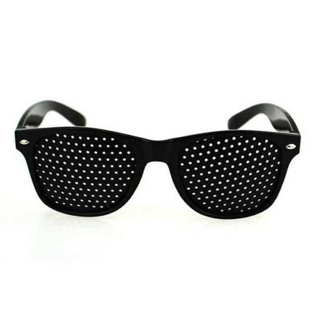 Gafas correctoras de la visión Gafas para mejorar la vista Gafas con orificios Gafas protectoras antifatiga para los ojos