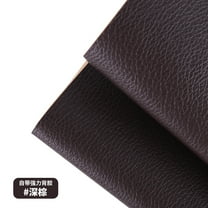 NAMZI 1 Pc 9.8×23.6in Self-Adhesive Leather Repair Patch, Strong Anti-Scratch Tape for Sofas, Couches & Car Seats, Dark Brown