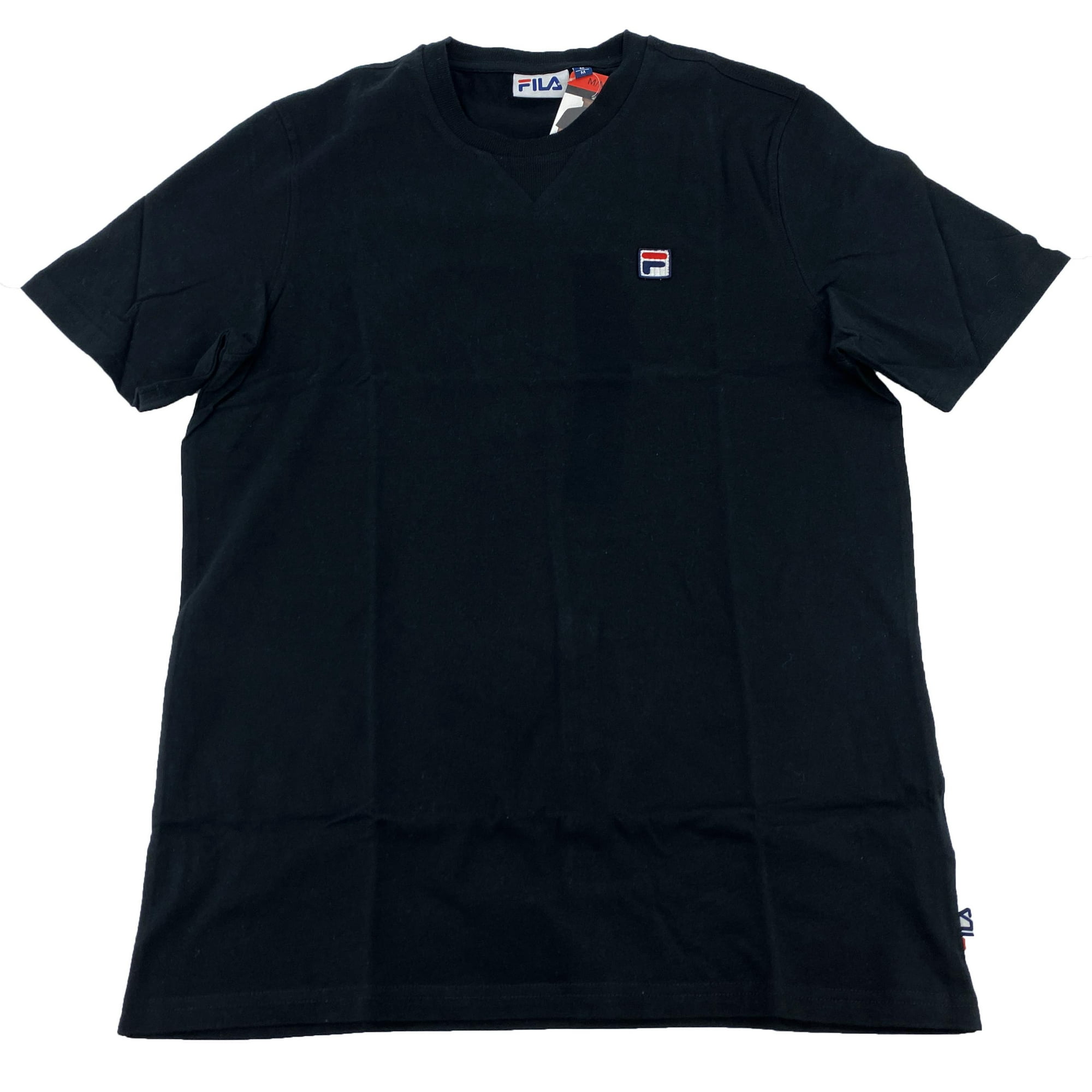 ■FILA■ Unisex Basic Performance T-ShirtFS2RSH2201UBLK 1100 Fila Men's Athletic T-Shirt Size Medium | 100% Cotton
