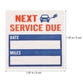 thumbnail image 3 of 2 Rolls of 300Pcs Service Due Stickers Simple Car Window Stickers Auto Stickers, 3 of 5