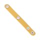 thumbnail image 4 of Reemplazo de hebilla fija para asa de bolso, moderno, fácil de usar, ajuste, acortar la hebilla Plata de color amarillo intenso, 4 of 9