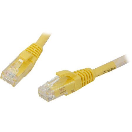 UPC: 0757120040071 | C2G 04007 Cat6 Cable – Snagless Unshielded Ethernet Network Patch Cable  Yellow (2 Feet  0.60 Meters)