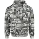 thumbnail image 3 of Sudadera con capucha y estampado arquitectónico de ciudad pequeña Nueva sudadera con capucha cómoda y elegante Sudadera con capucha moderna y versátil para hombre, 3 of 5