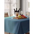 thumbnail image 6 of Teal Blue Ombre Table Cloth, Waterproof Tablecloth for Rectangle Tables, Modern Abstract Art Texture Reusable Washable Fabric Table Cover for Restaurant Kitchen Dining Tables 60"x84", 6 of 9