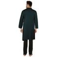 thumbnail image 4 of Atasi Indian Designer Kurta For Mens Party Wear Solid Color Ethnic Long Shirt, 4 of 7