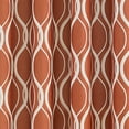 thumbnail image 5 of Curtainworks Morocco Single Curtain Panel, Pole Top, Clay, 100% Polyester, 50"W x 84"L, Adult, 5 of 5
